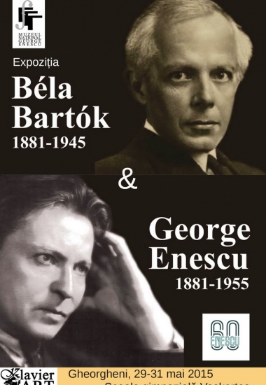 Expoziţia "George Enescu şi Béla Bartók"